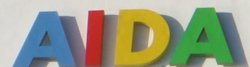 Foto: AIDA-Logo am Schornstein
