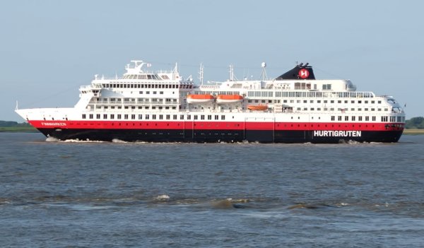 Foto Die Finnmarken von Hurtigruten, ehemalige Otto Sverdrup