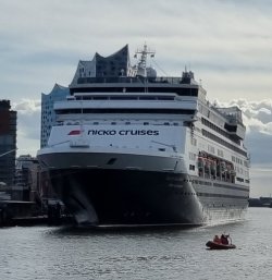 Foto: Vasco da Gama von Nicko Cruises von vorne