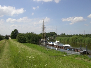 Altes Land - Blau, wei, grn