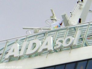 AIDAsol in Hamburg