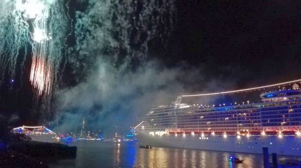 Foto Cruise Days Feuerwerk