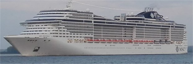 Kreuzfahrtschiff MSC Preziosa